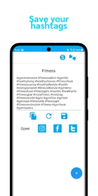 HashTags android App screenshot 0